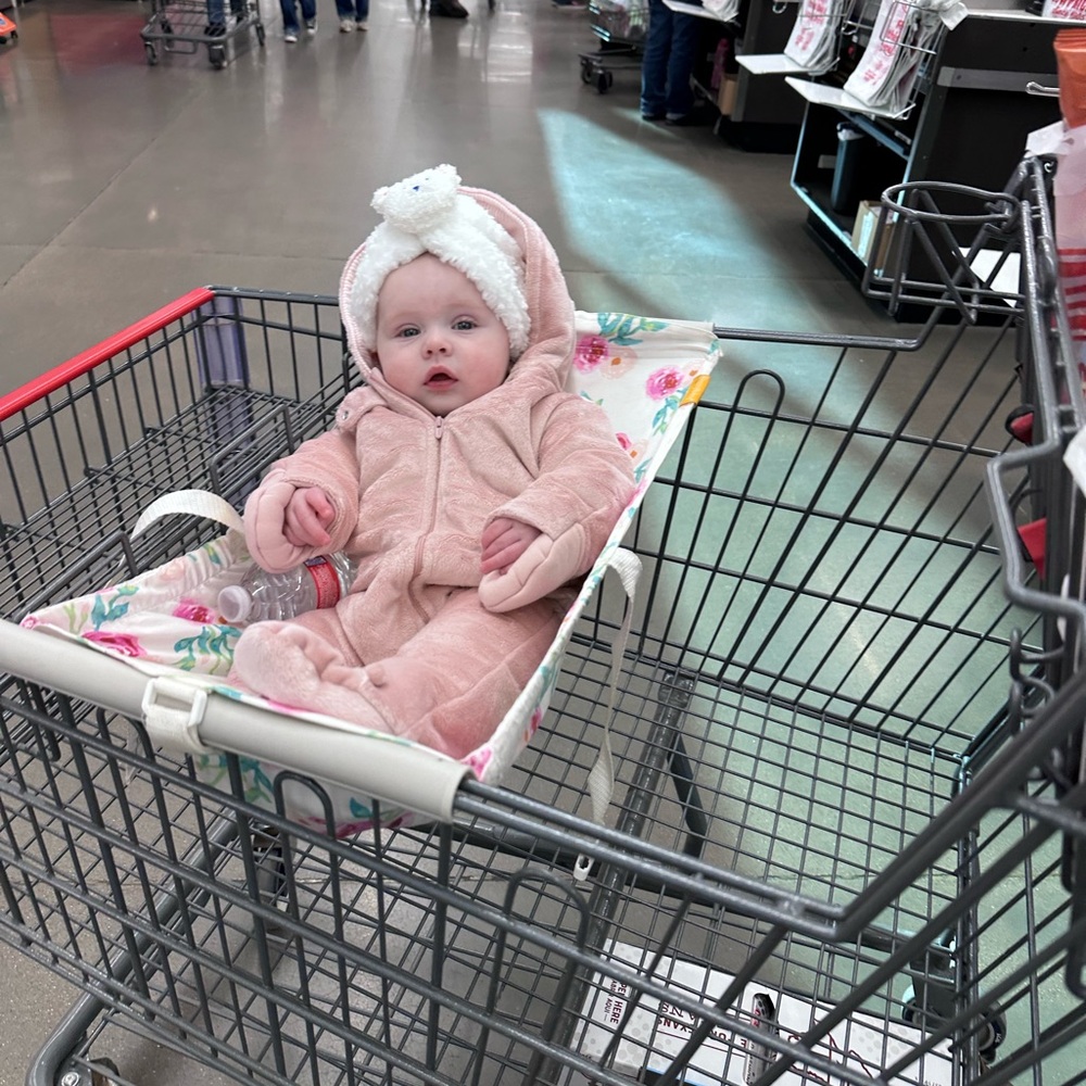 Carter's Pink Baby Snowsuit